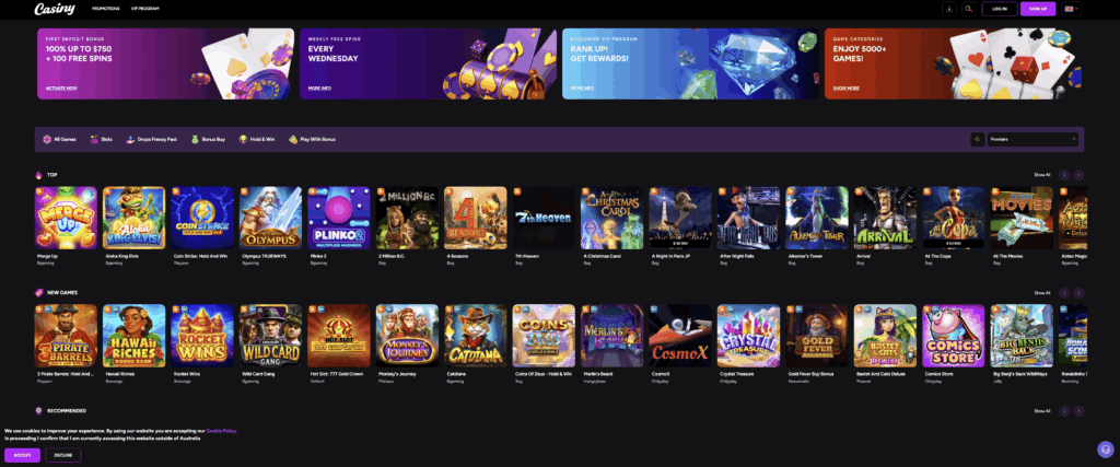 Explore the Exciting World of Casiny Online Casino 30